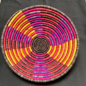 Beautiful hand wove basket from Africa